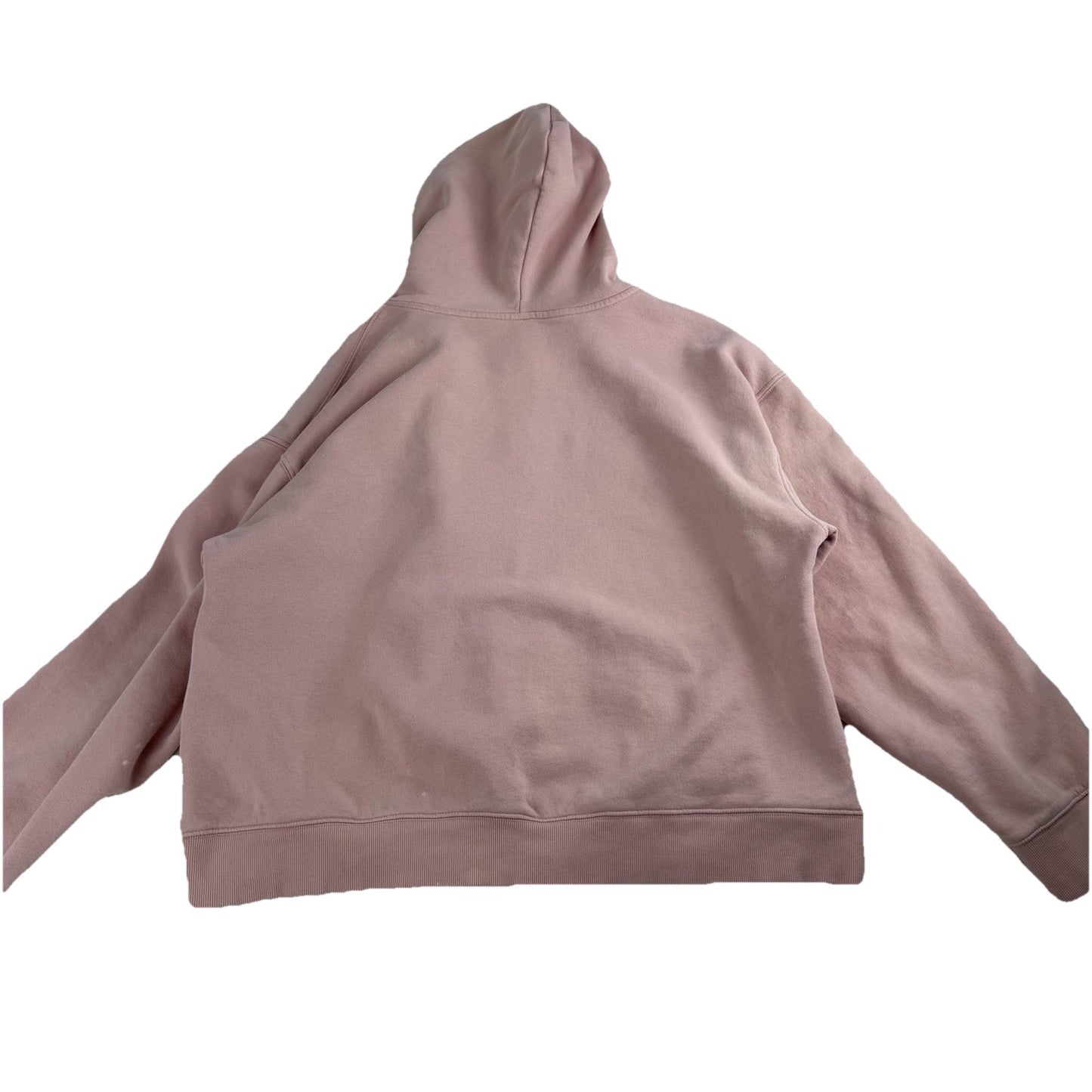 Old Navy Pink Tye Dye Zip Up Hoodie Women’s Size Large Fleece Interior- Free Top