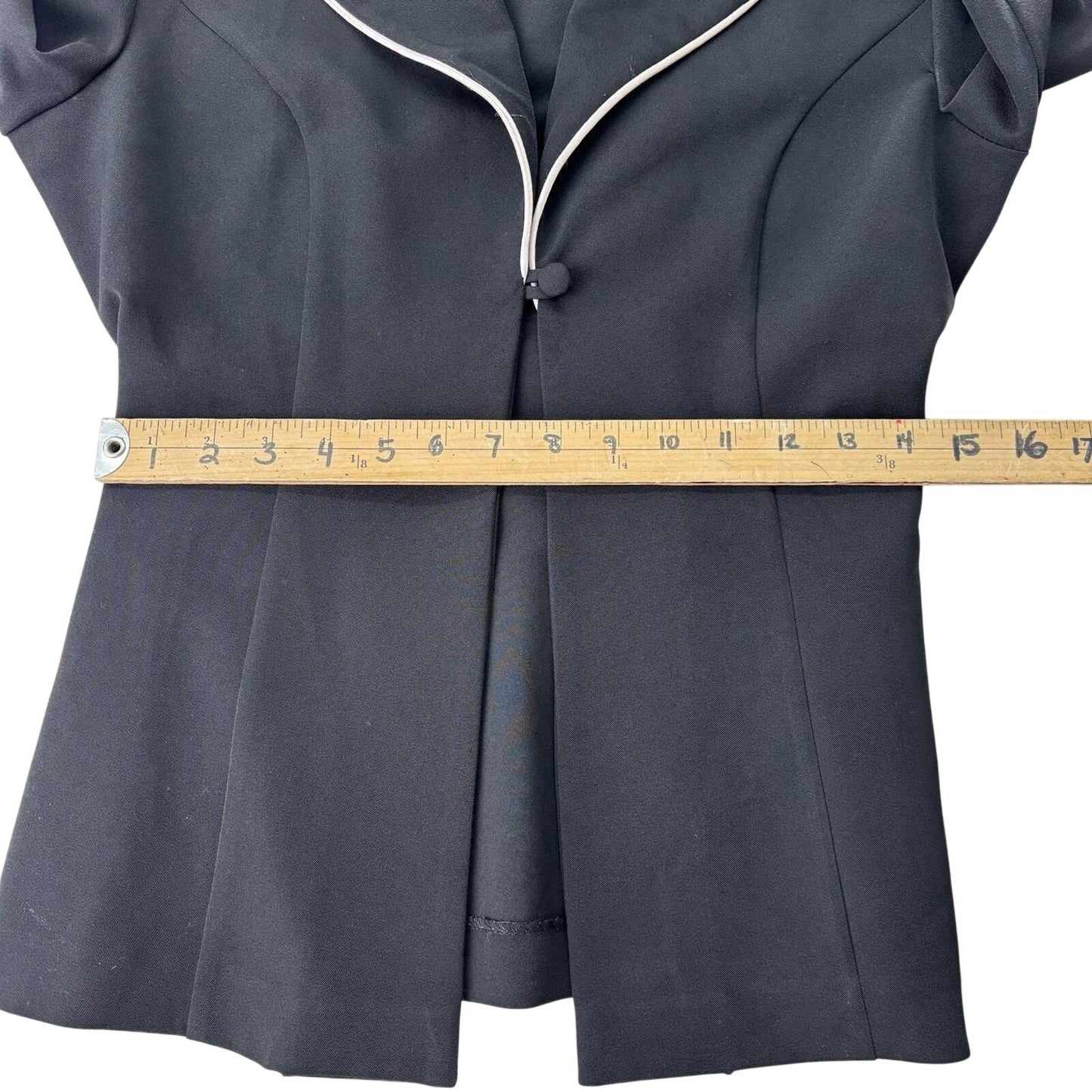 Vintage Dress & Jacket Set Elegant Signature Black Pink Piping Canada Sz 5  Luxe