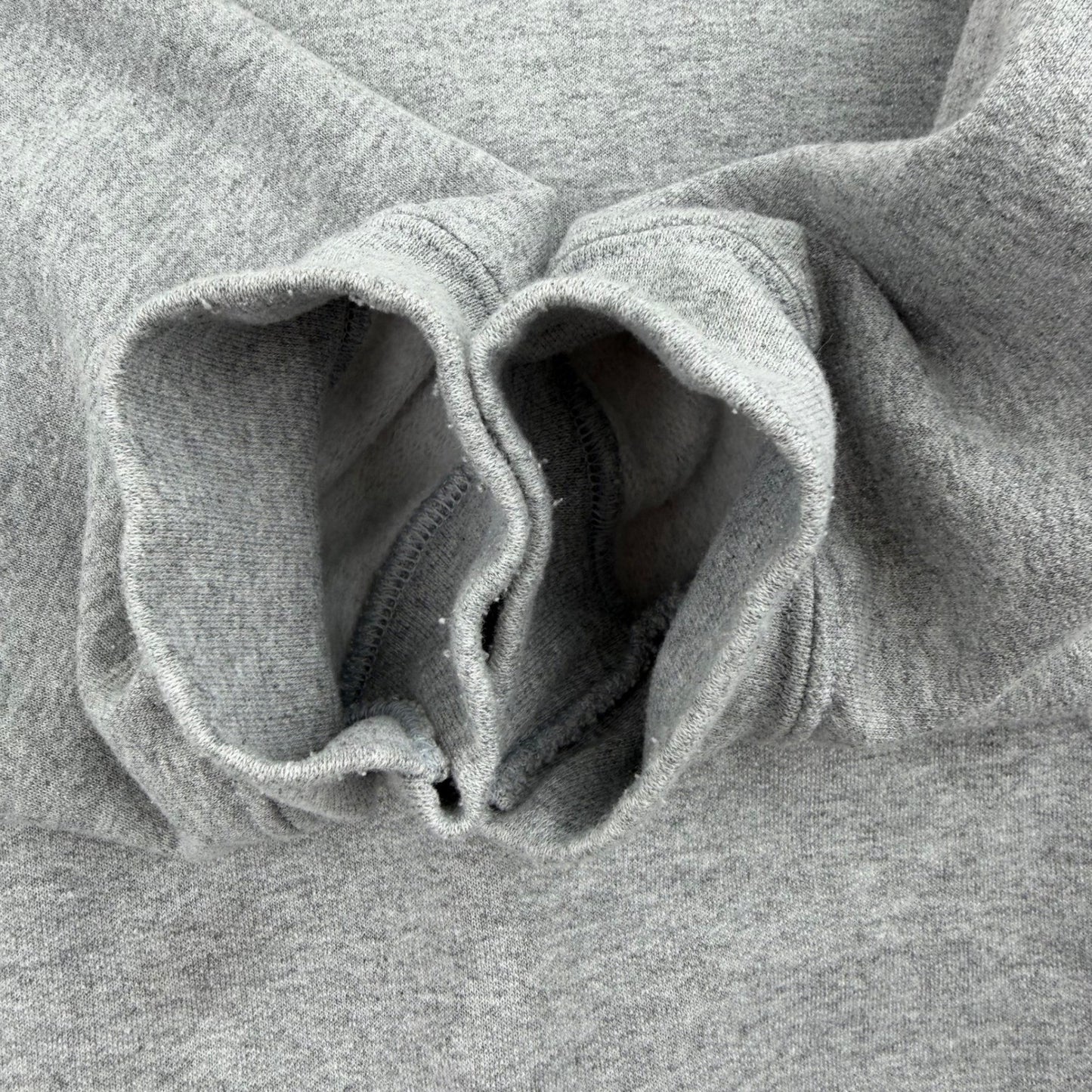 Grey Oversized Pullover Fuze 2001 Hoodie Mens XL Streetwear Skater Grunge Basic