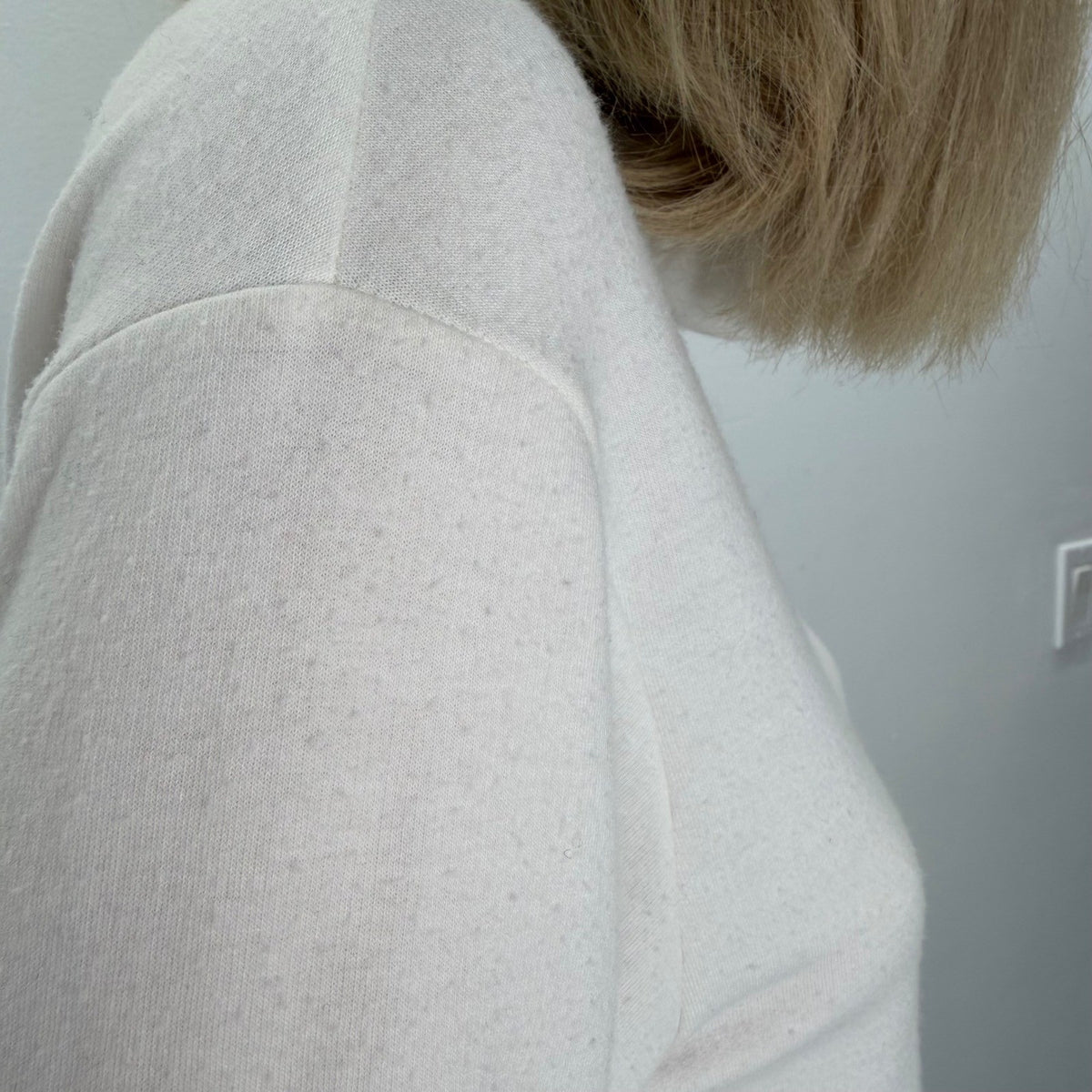 Cream Turtleneck Sweater Dress Knit Mini Off White Minimalist Basic Loungewear
