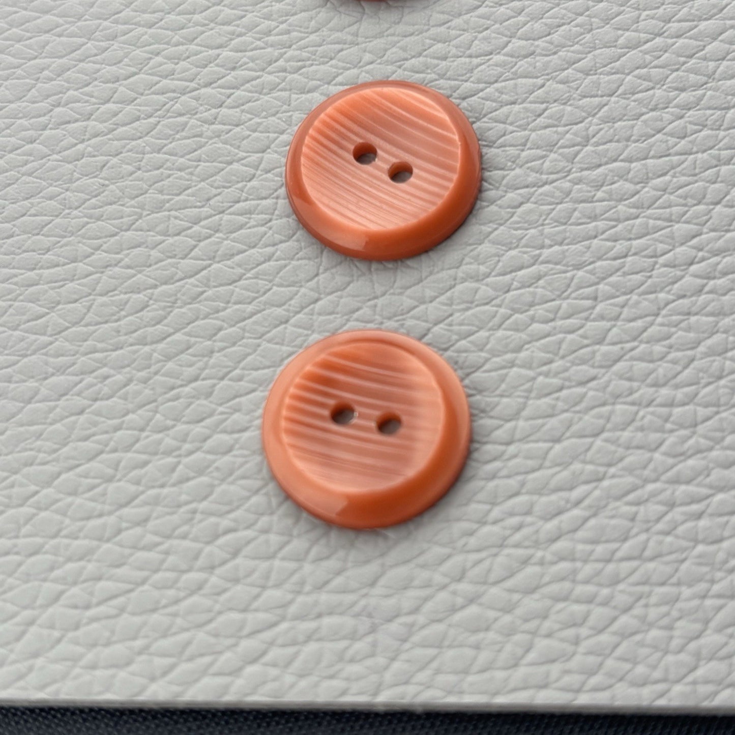 Vintage Orange Button Lot 68 Mix Made Of Early Plastics Sewing Mending Crafts