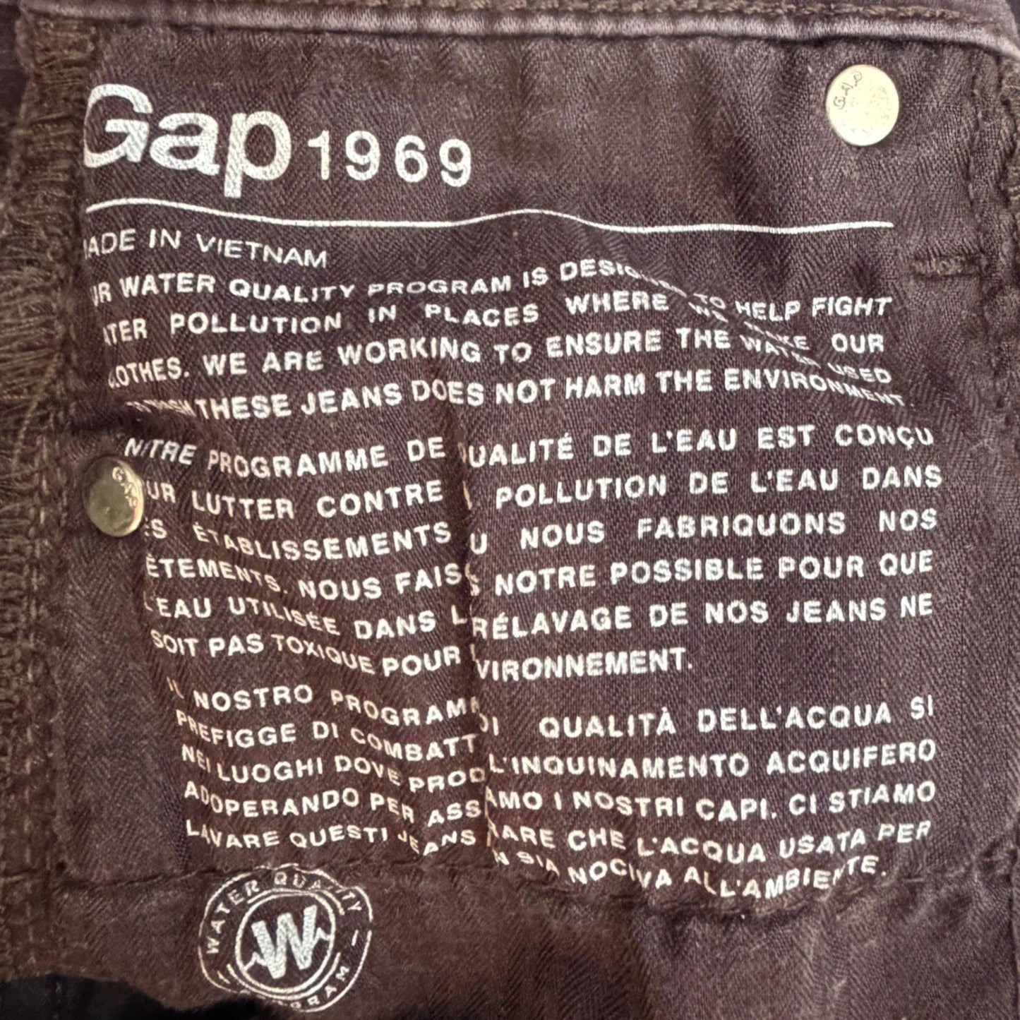 Gap 1969 True Skinny High Rise Jeans Plum Dark Academia Denim Sz 25r minimalist