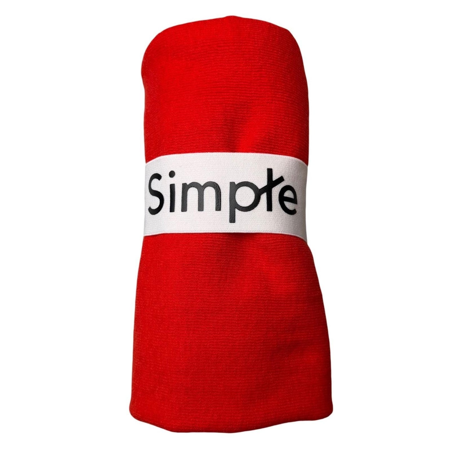 Simpłe Red Ribbed Knit