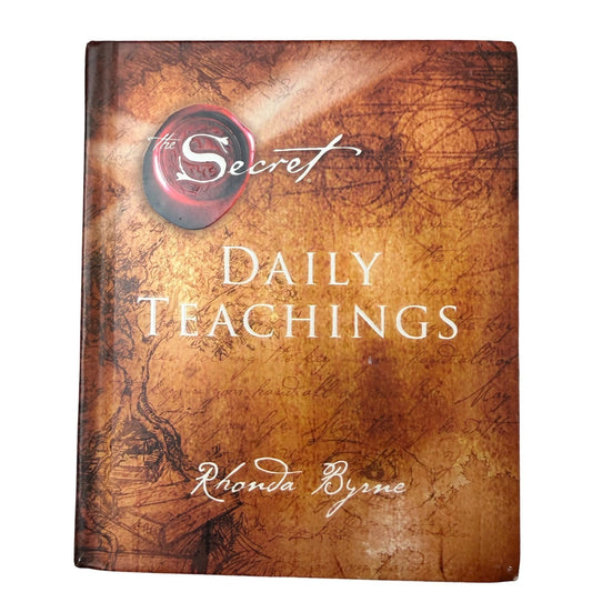 The Secret Daily Teachings by Rhonda Byrne Hardcover Book 2013 manifestation