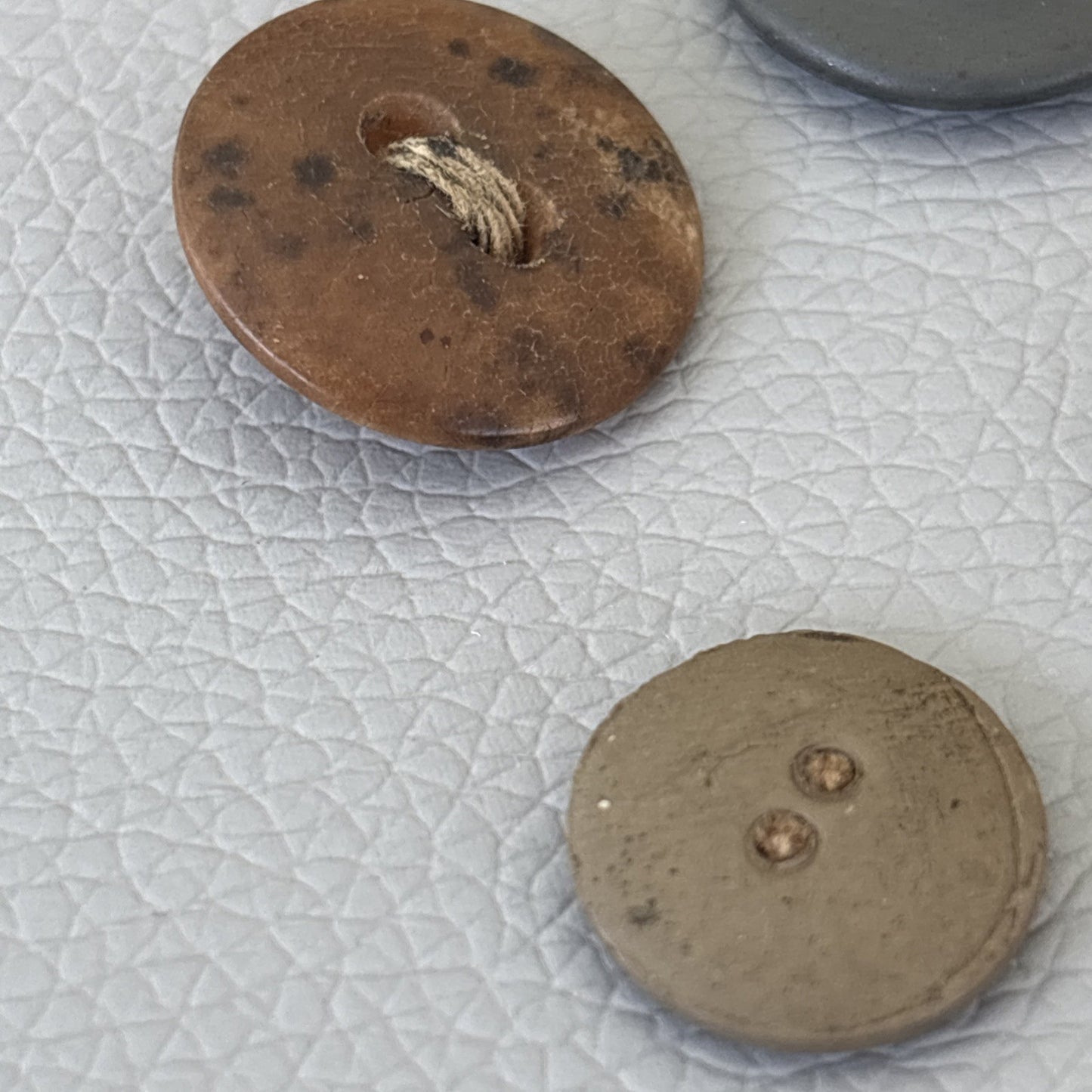 WWII Military & Utility Button Lot 1930s-1950s • Bakelite Casein Metal Mix
