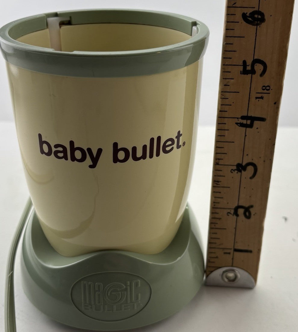 Magic Baby Bullet Blender Motor Base & Smiling Blending Cup Works Great Momcore