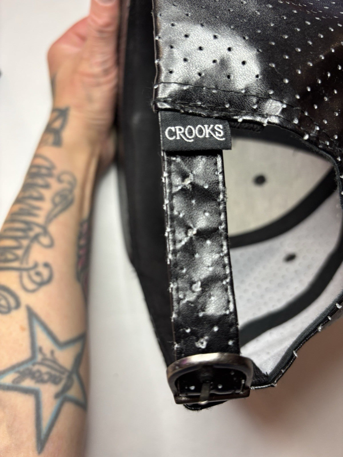 Crooks & Castles Black Killafornia Hat Cap streetcore Athleisure Mobwife Gangsta