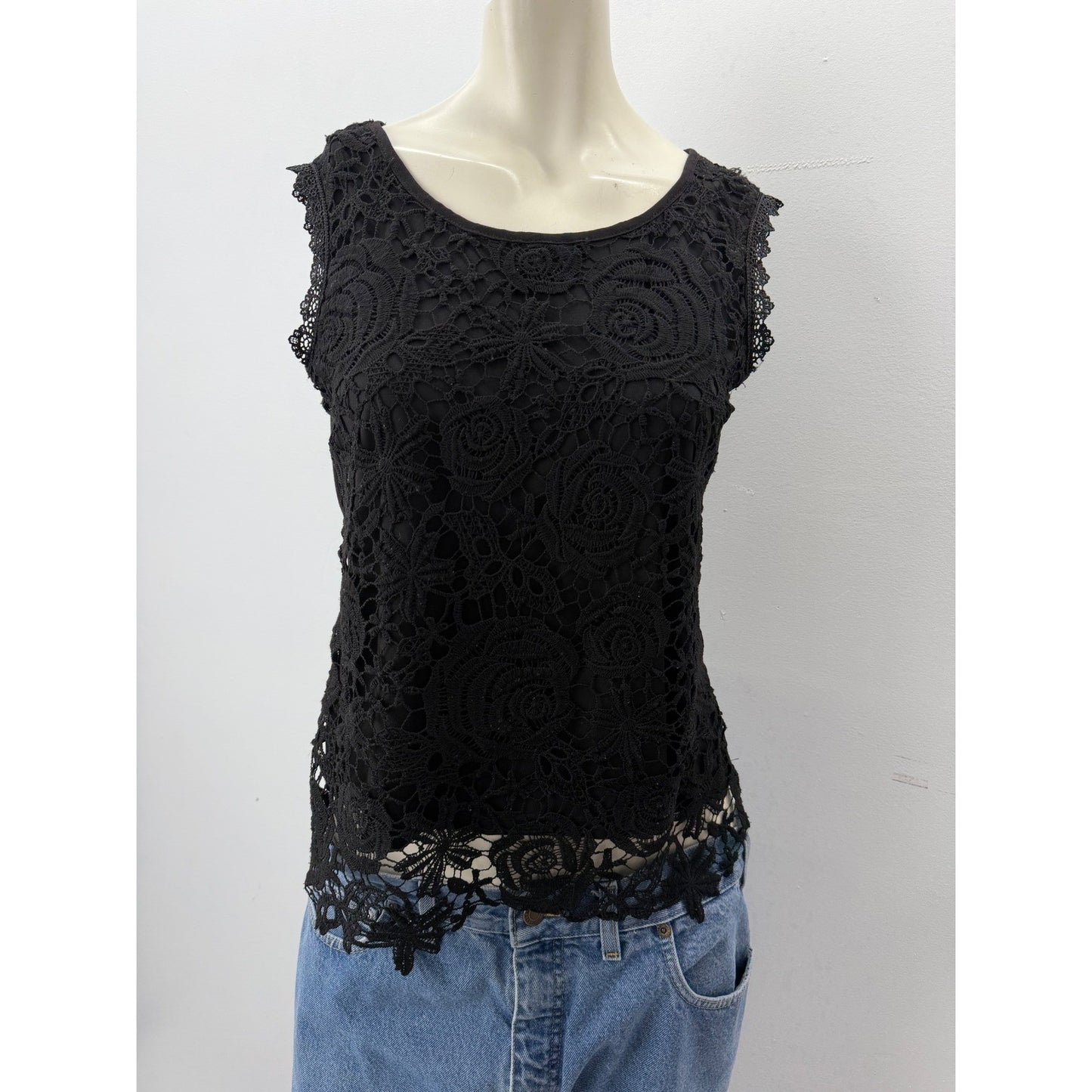 4 Floral Crochet Floral Lace Tops Whimsigoth Grunge Romantic Coquette Victorian