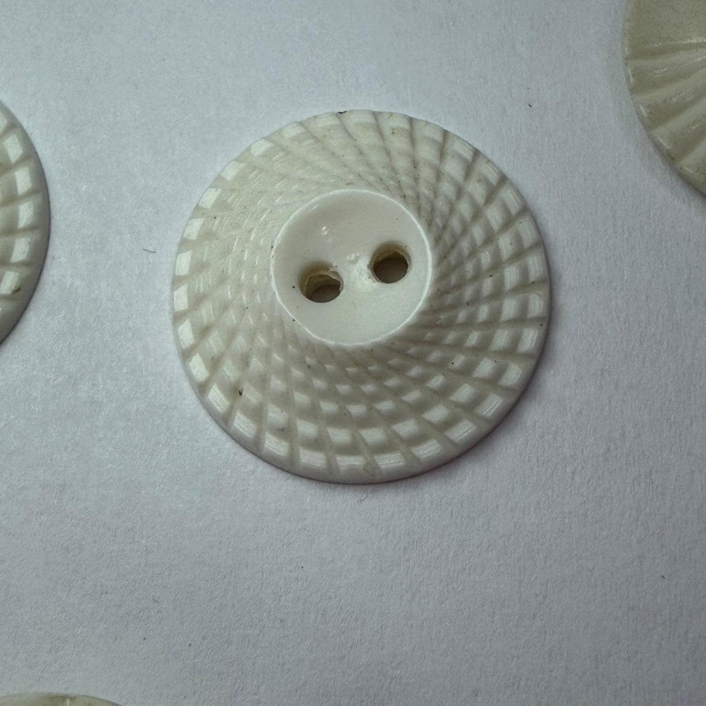 Antique Milk Glass Buttons Mixed Lot Floral Sunburst Victorian White 2Hole 36pc