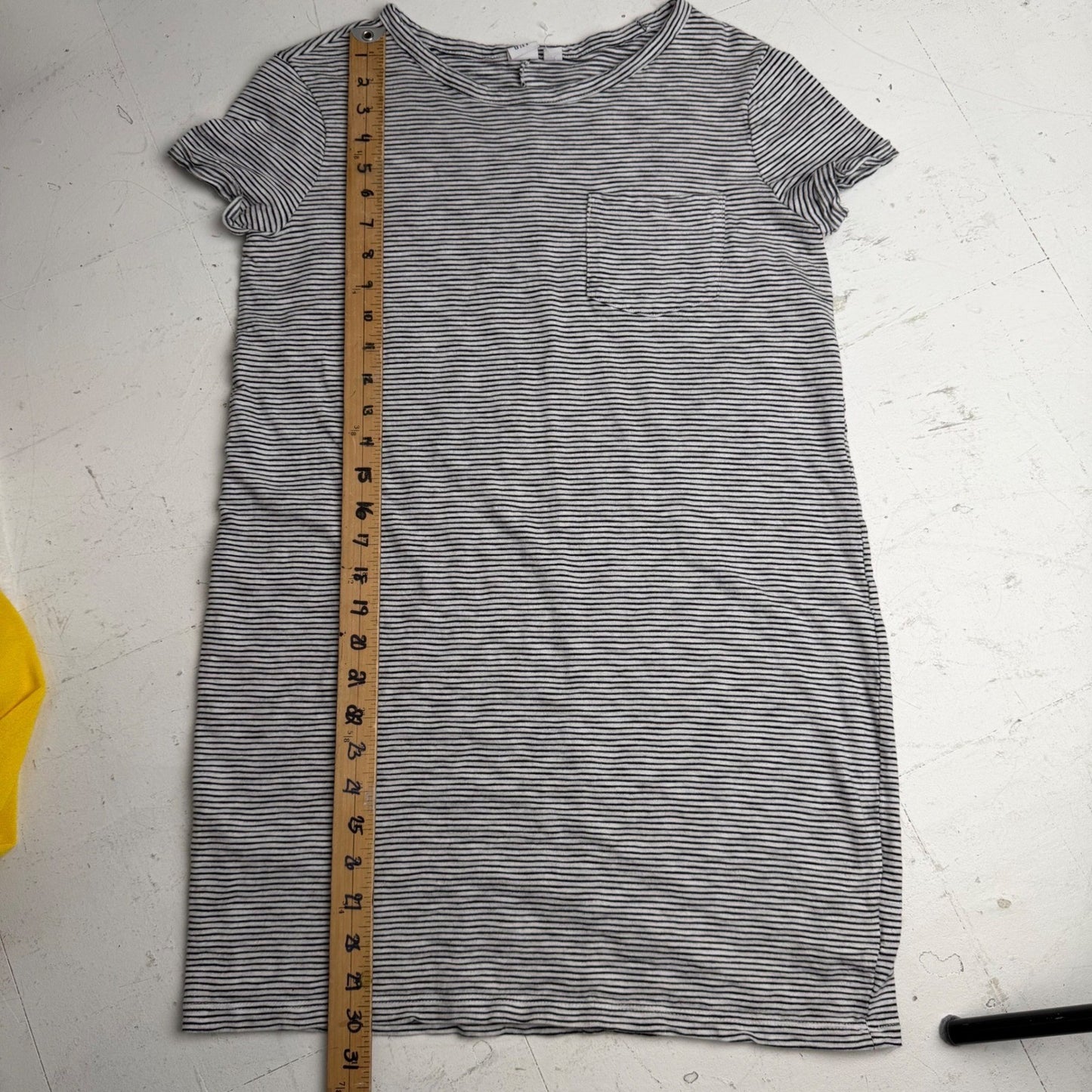 Gap Teeshirt Dress Womens XS Striped Cotton Basiccore Coastal Preppy Normcore