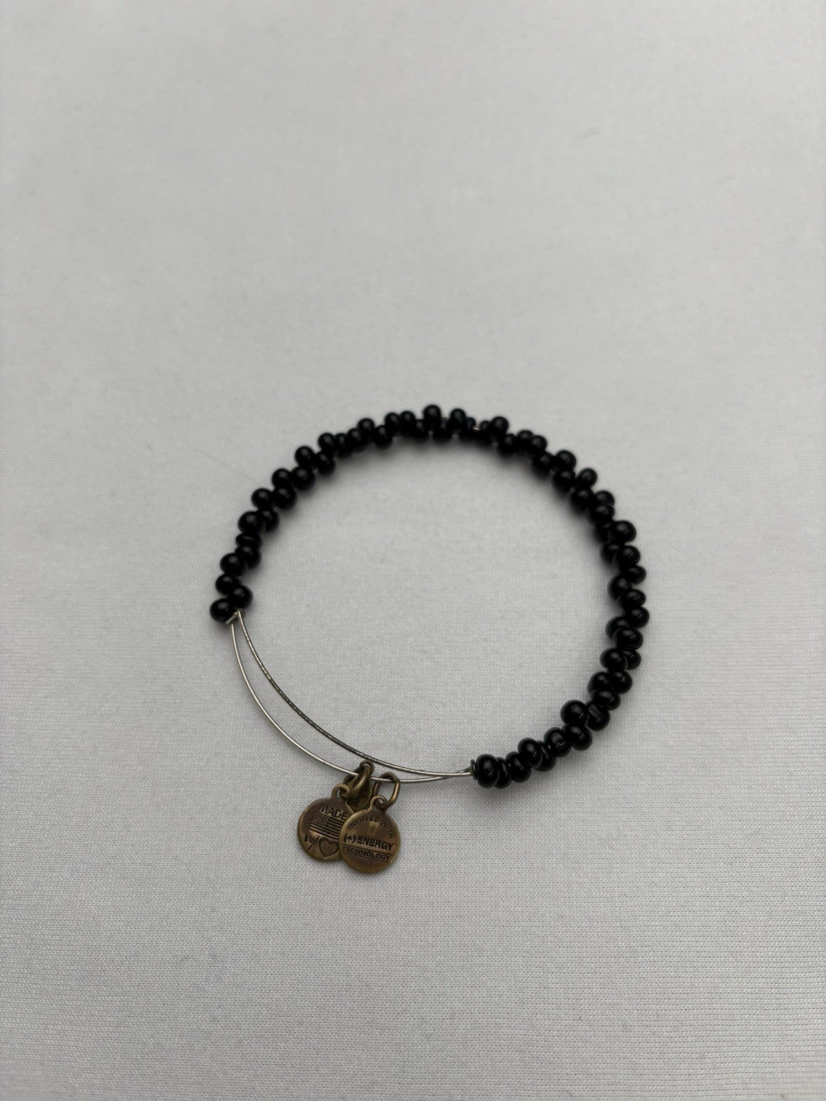 Alex And Ani Black Beaded Women’s Bracelet.