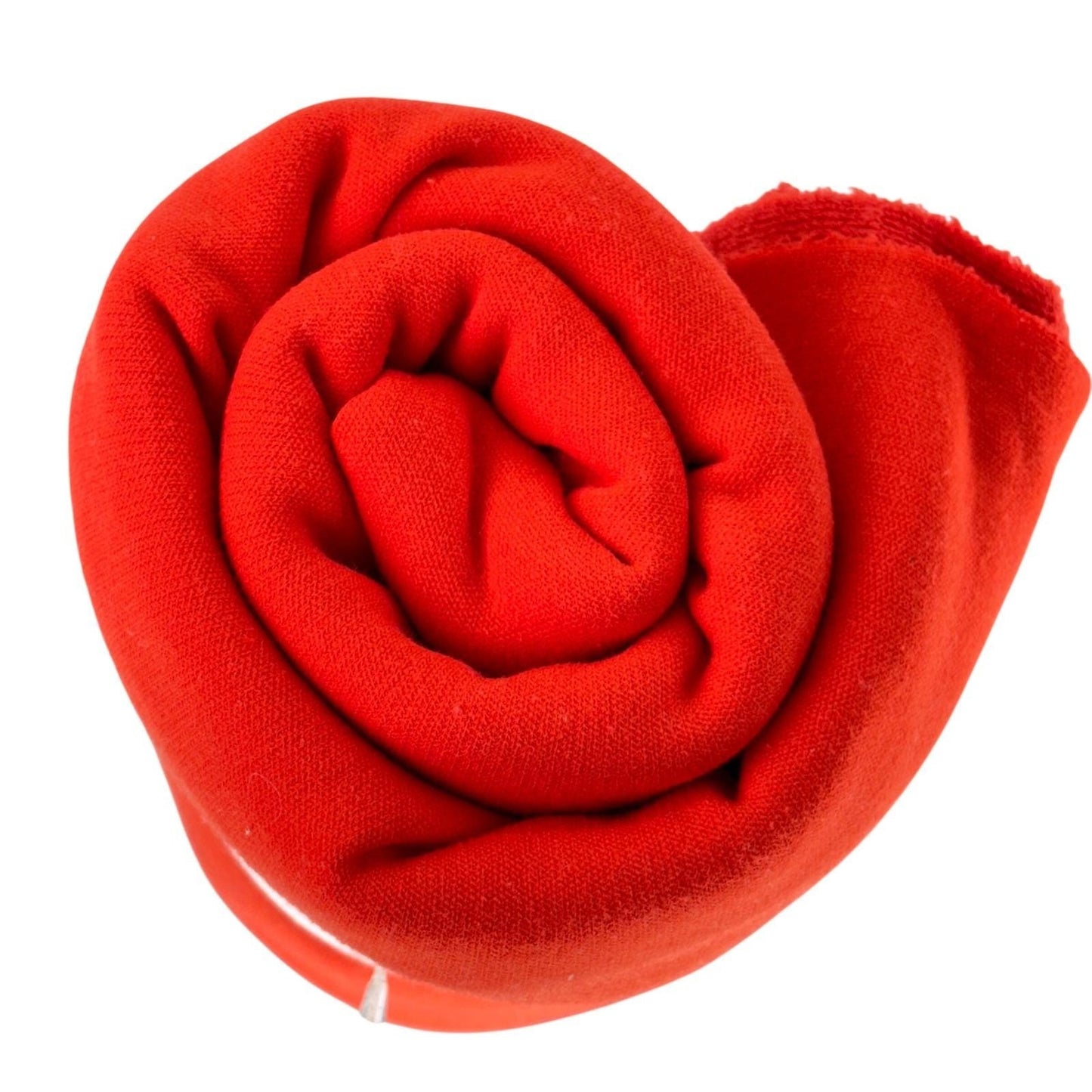 Simpłe Red Ribbed Knit