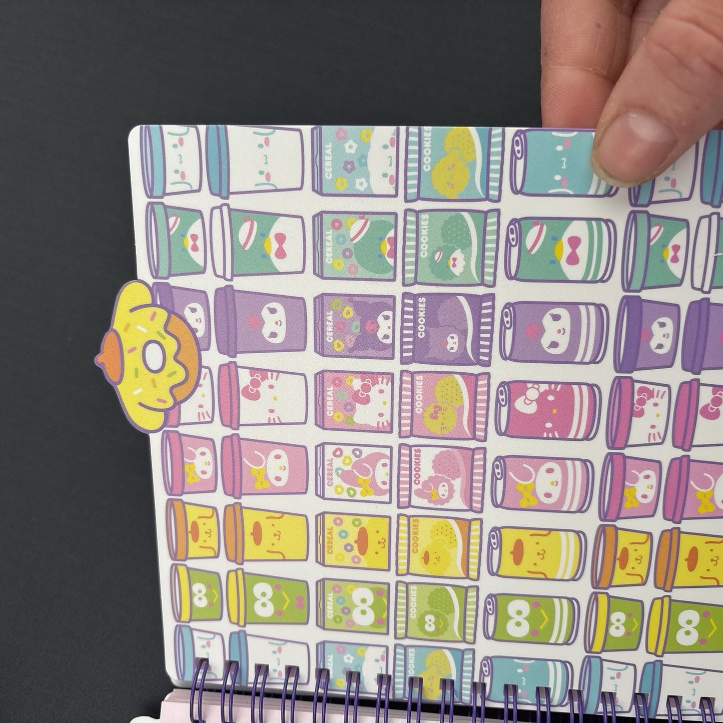 Hello Kitty & Friends Stationery Set Journal Notepad Pen sticky Notes Erasers