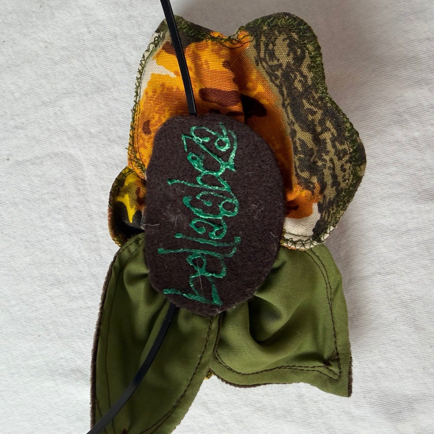 Handmade Velvet Fascinator Whimsical Woodland Goblincore Earthcore  One Size