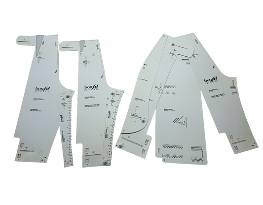 Bonfit Patterner Pants/Trousers Drafting System – Adjustable Pattern Templates