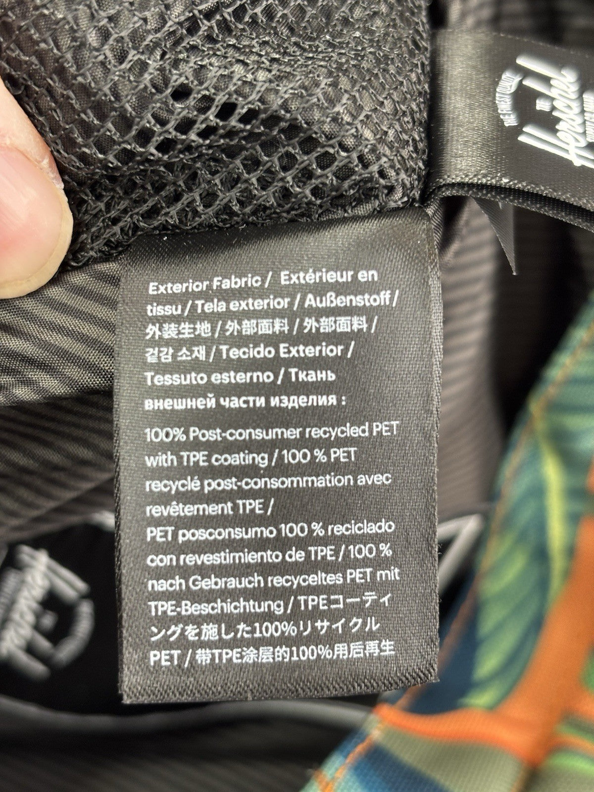 Herschel Tropical Print Festival Fanny Pack Adult Unisex Adjustable Strap Zipper
