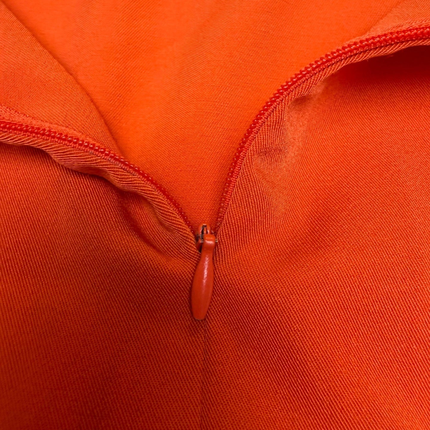 New York Clothing Co Pencil Skirt Orange Professional Career Workwear Size 12