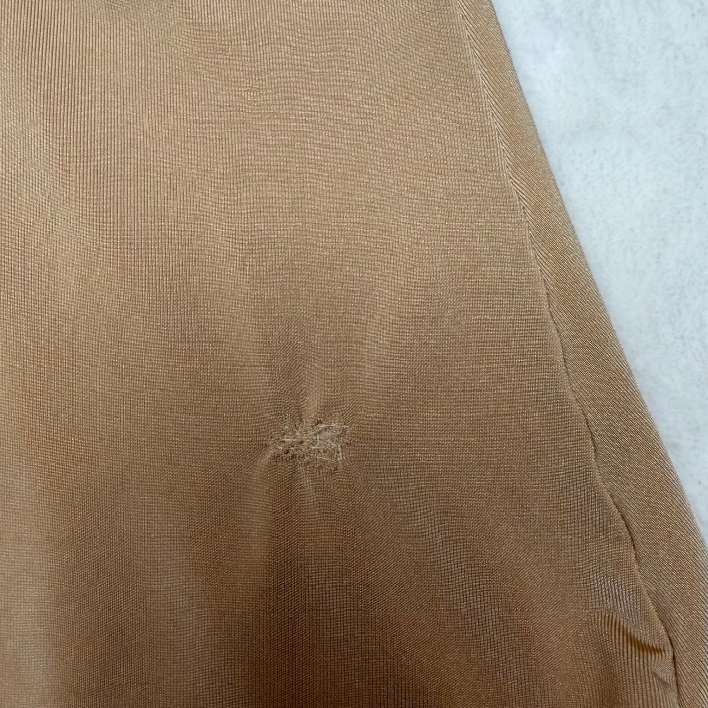 Jockey Camisole Tank Top Nude V-Neck Adjustable Strap Minimalist Soft Girl Sz M