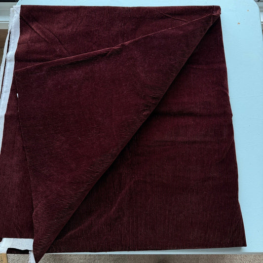 Brown Wide Wale Corduroy Fabric  130"/57"Upholstery Apparel Material 400 GPM
