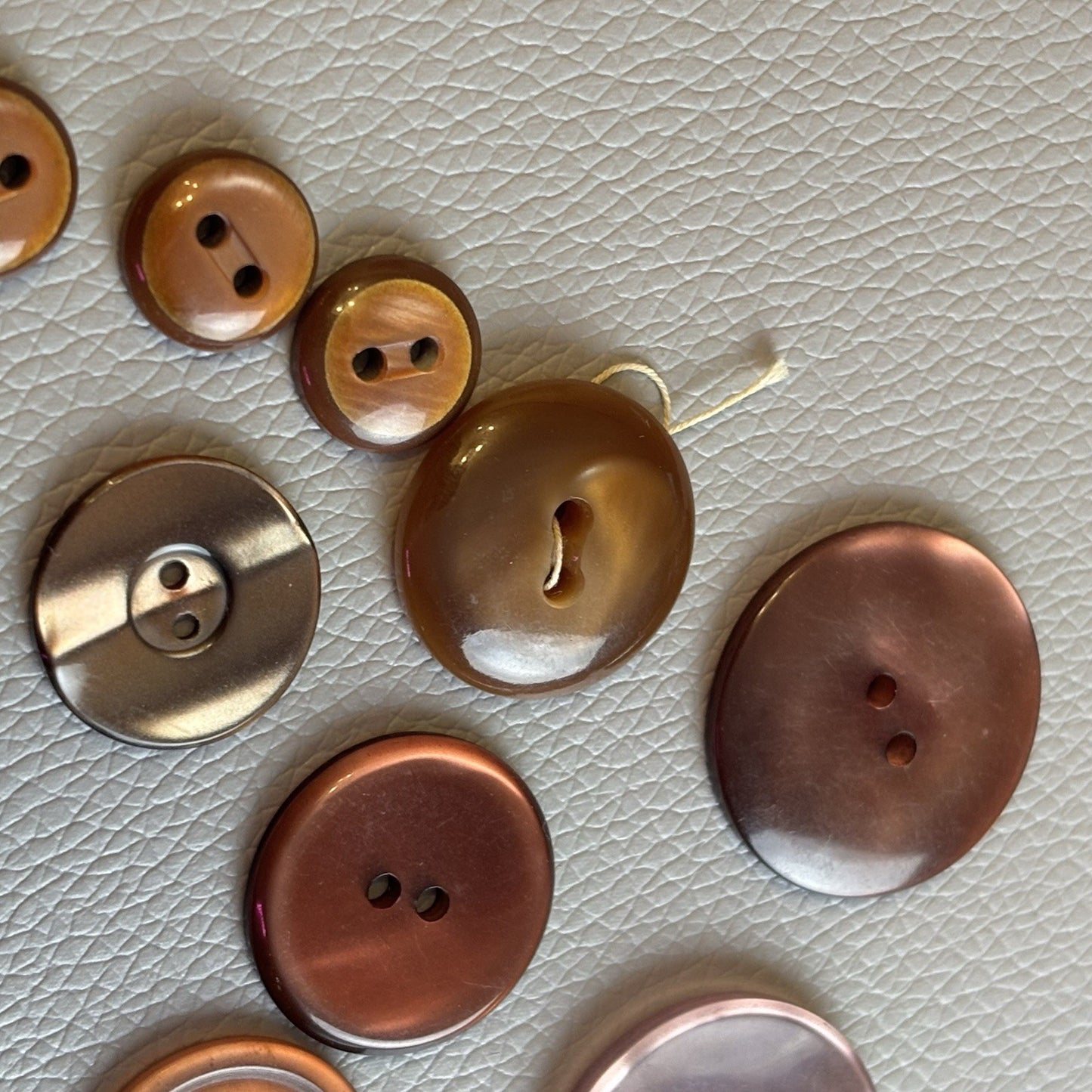 Vintage + New Burgundy And Red  Button Lot. Two Hole + Four Hole Plastic