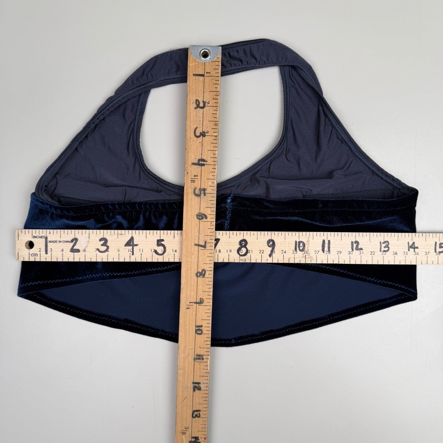 Simpłe Clothing Upcycled Cutout Maxi Skirt Crop Top Y2K Womens Small