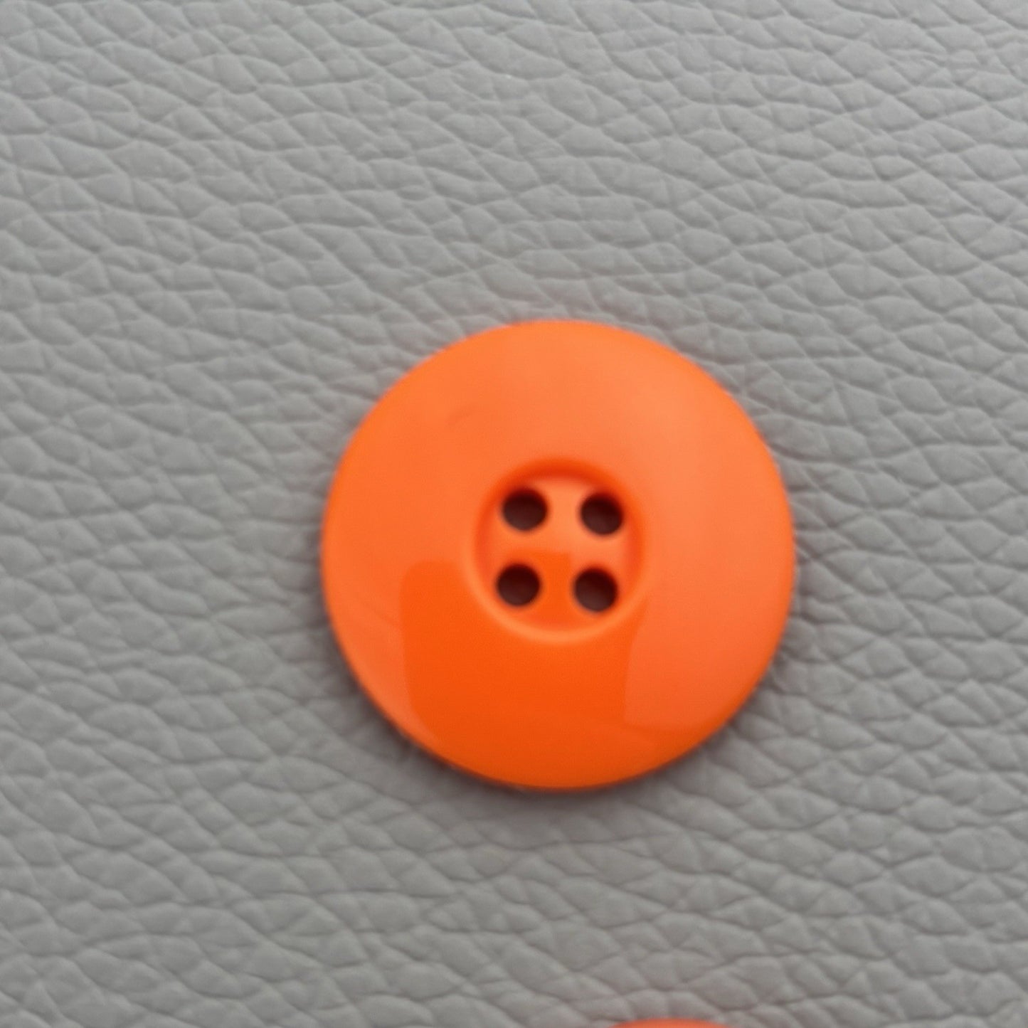 Vintage Orange Button Lot 68 Mix Made Of Early Plastics Sewing Mending Crafts