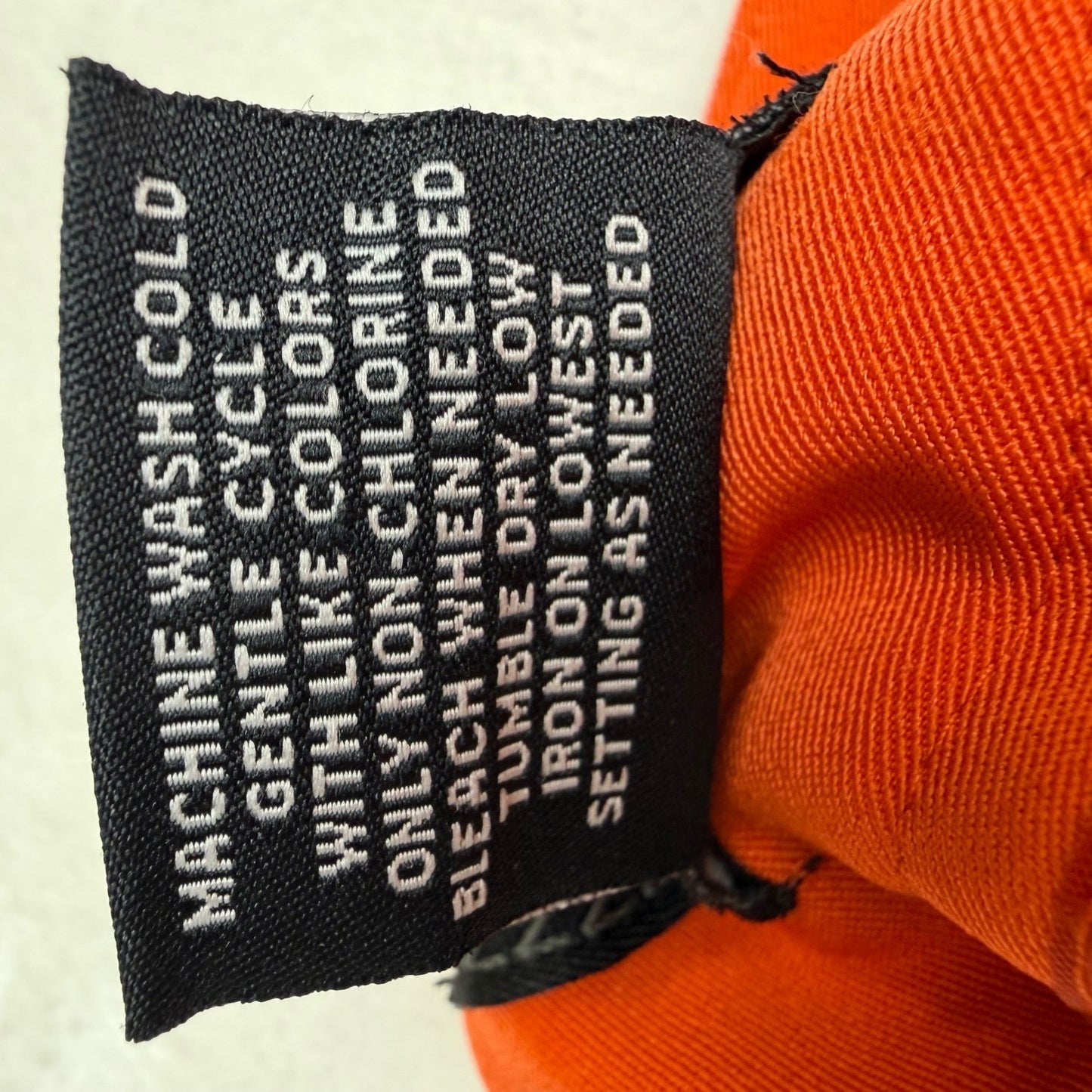 New York Clothing Co Pencil Skirt Orange Professional Career Workwear Size 12