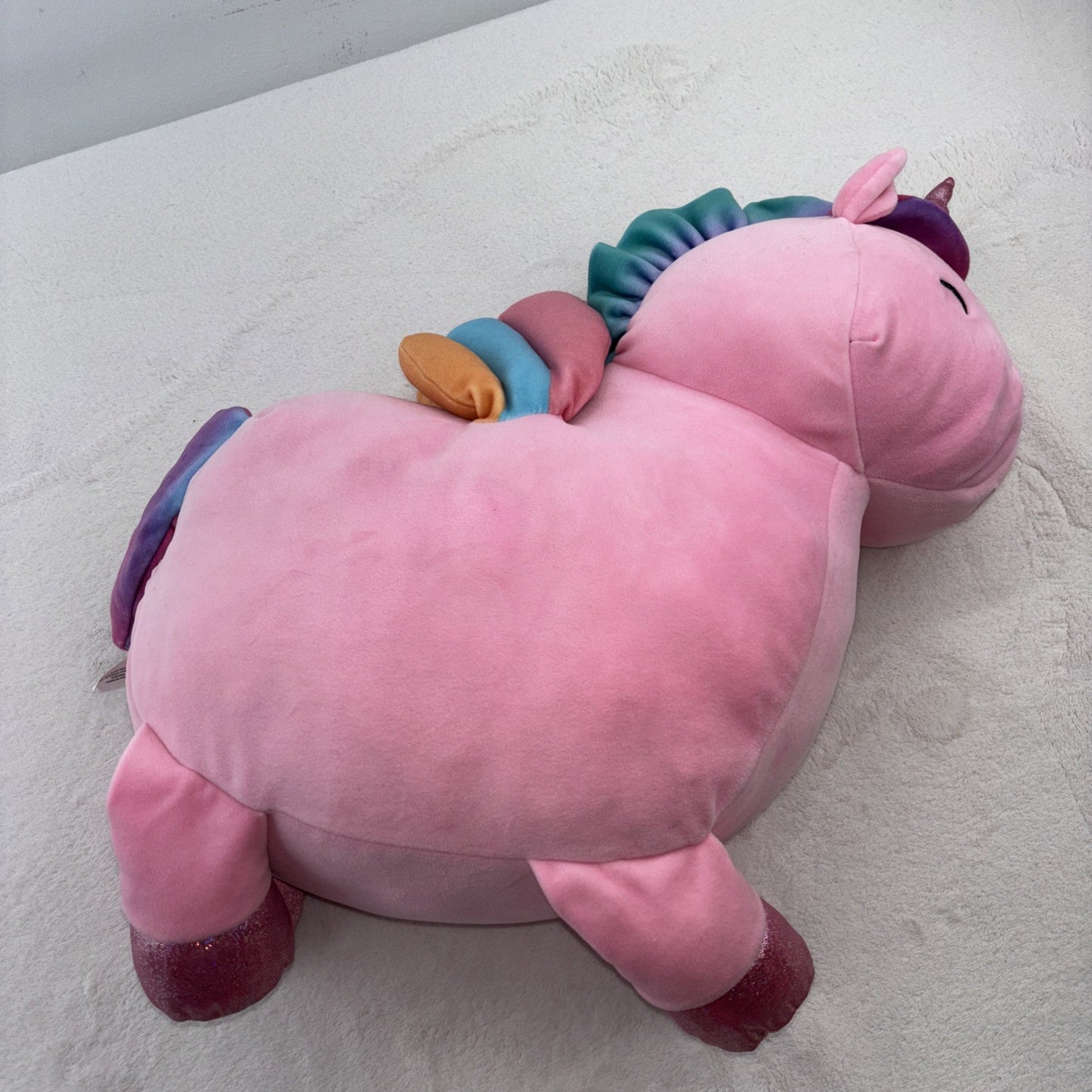 Stuffed Animal + Squishmallows Notebooks Lot - Unicorn Weiner Dog Squeezemallow