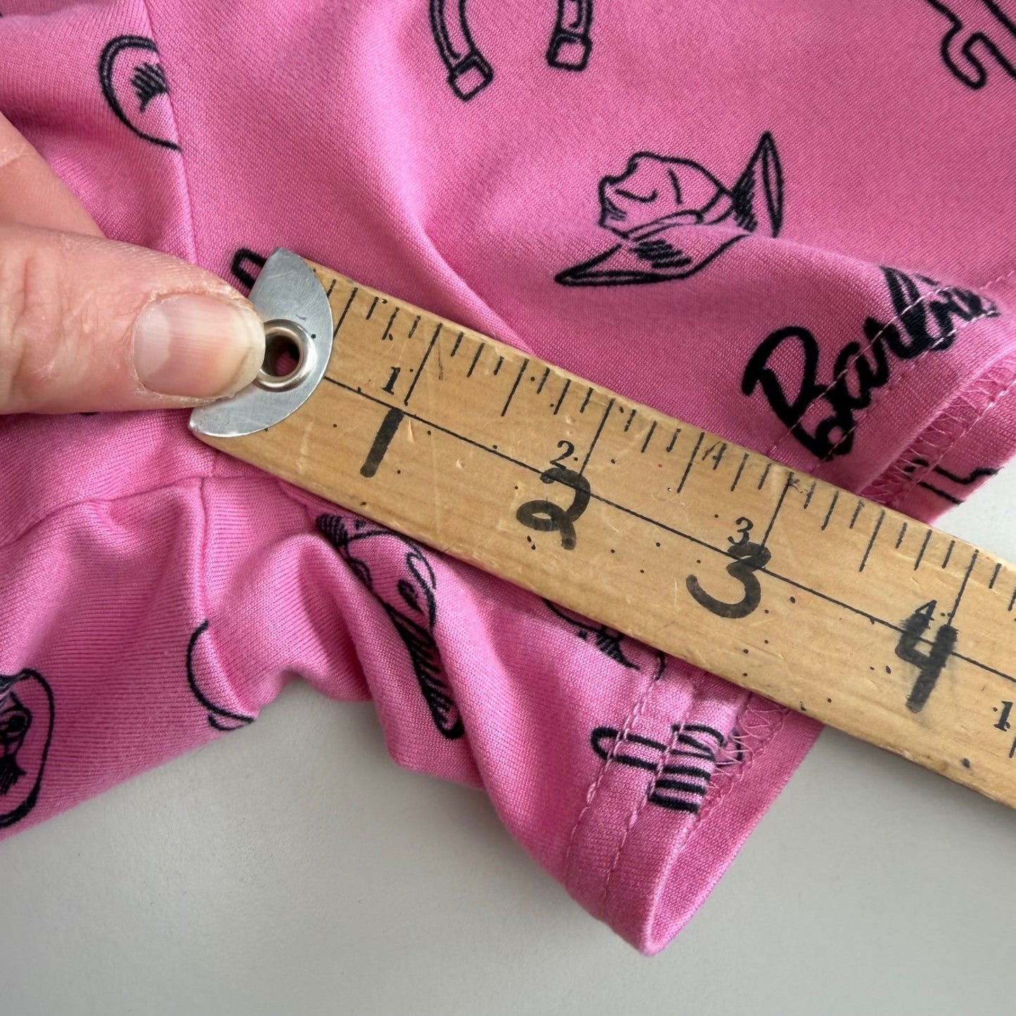 Barbie Pajama Set + Mug Howdy Cowgirl Pink Western Barbiecore Sleepwear Small