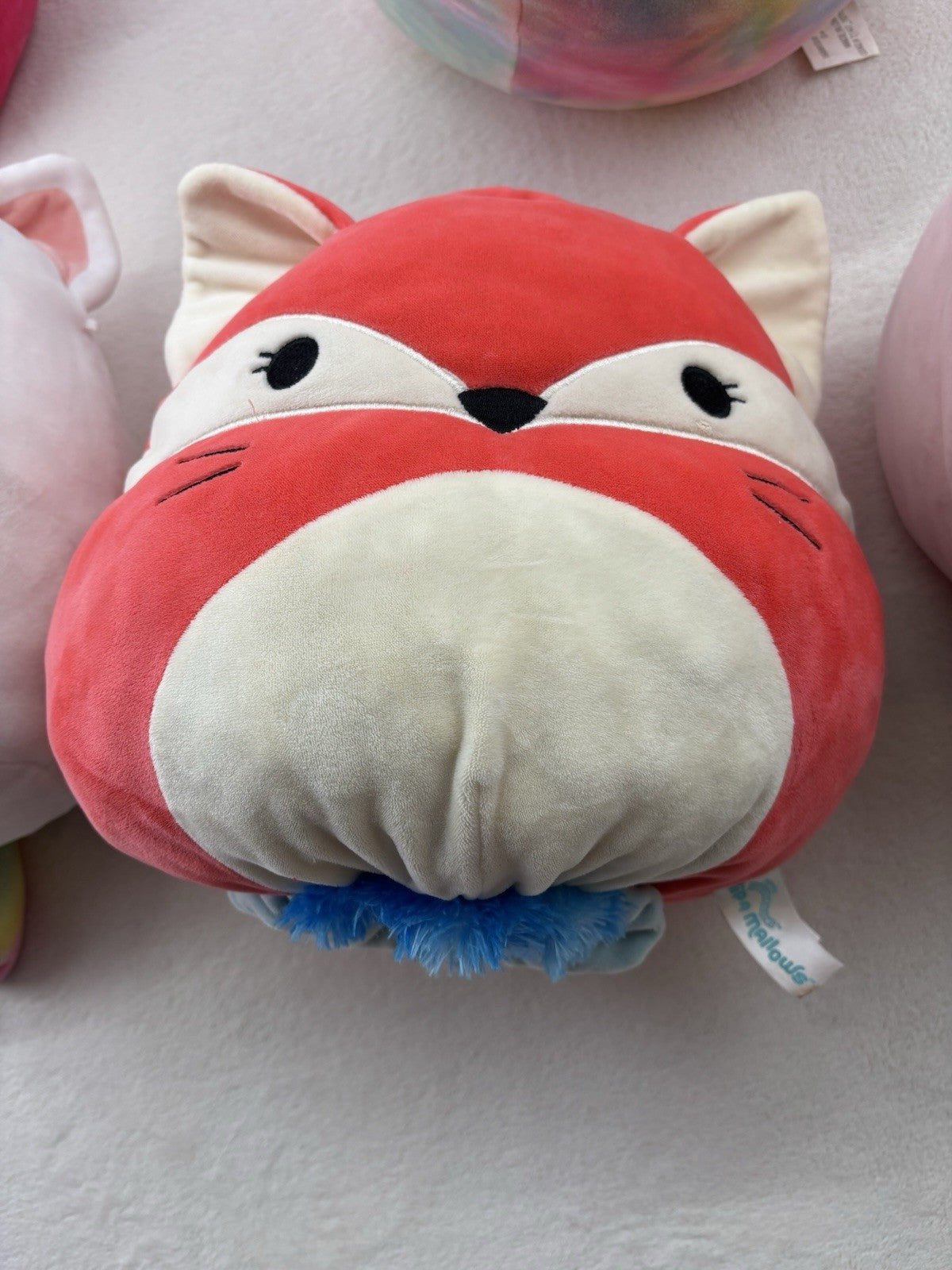 Lot of 5 Squishmallows 12” Unicorn Caticorn Fox Lambicorn Elephant Plush Set