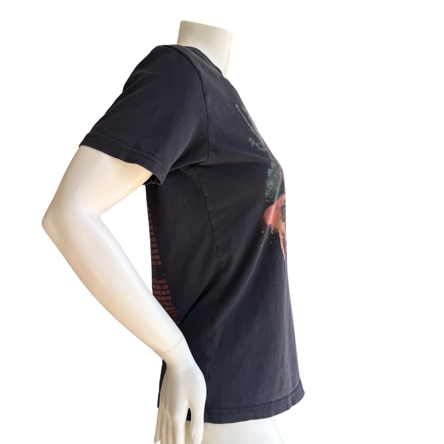 Coachella T-Shirt Astronaut 2015 Lineup Graphic Indie Sleaze Desert Core Small