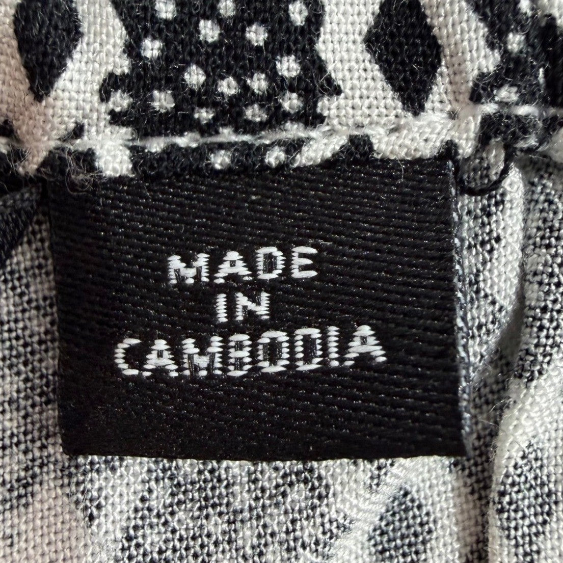 Vero Moda Black & White Geo Print Pants • Basiccore Office Siren Soft Girl Small