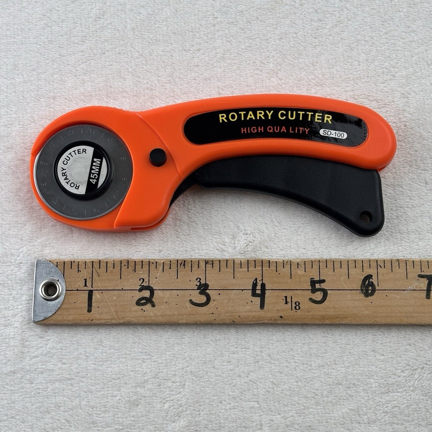 Rotary Cutter 45mm Blade Sewing Vinyl Quilters Fabric Leather Cutting Tool Set