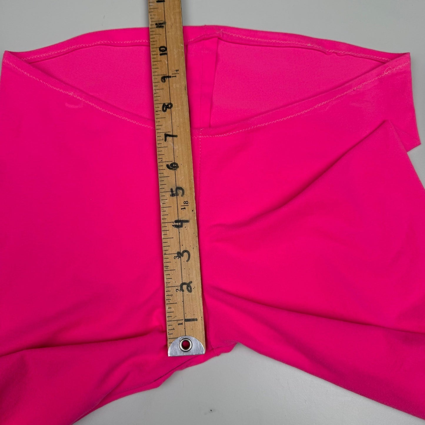 Simple Clothing Neon Pink Leggings Barbiecore Y2K Retro Baddie Eccentric S/M
