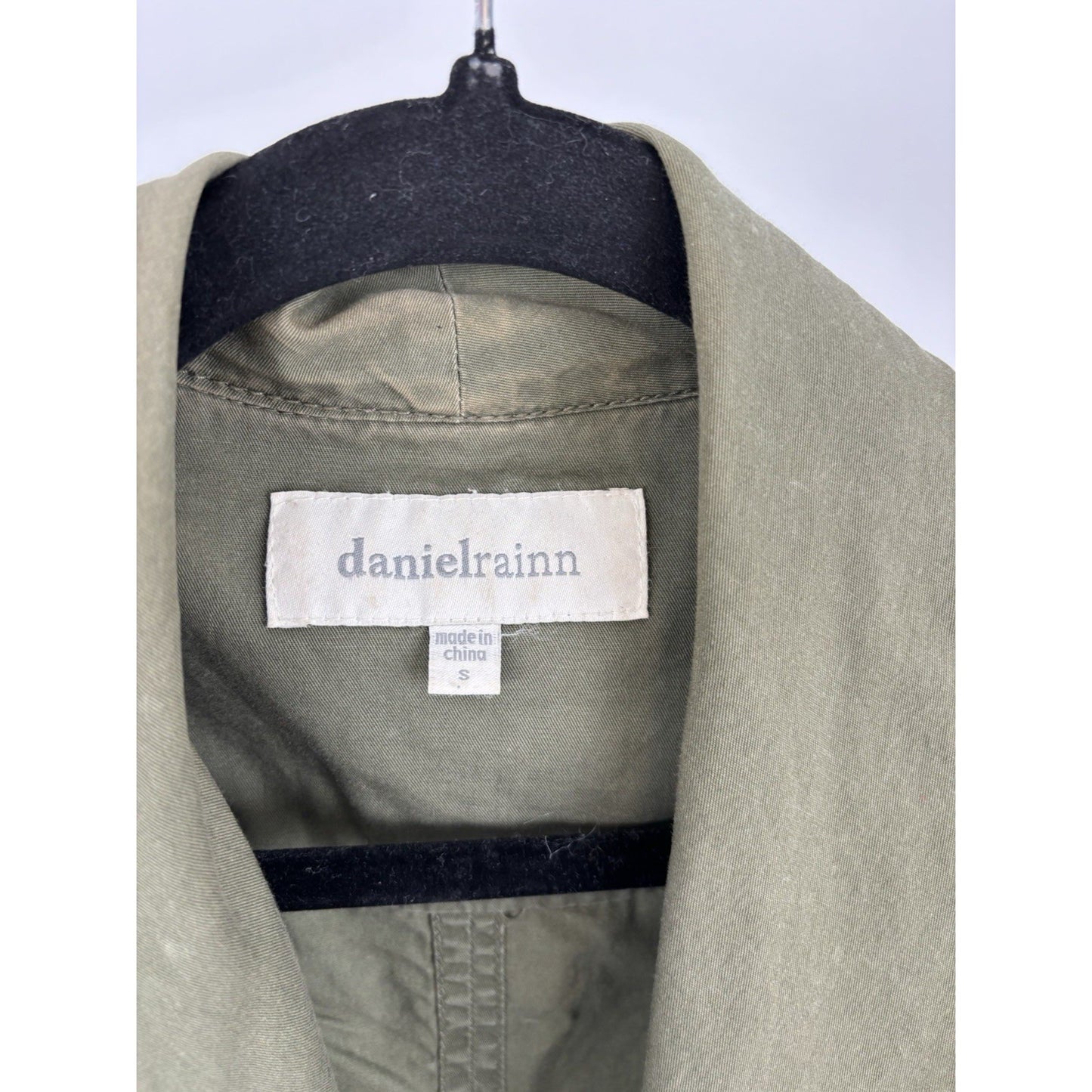 Anthropologie Daniel Rainn Army  Green Vest Size Small  Earthcore Naturecore