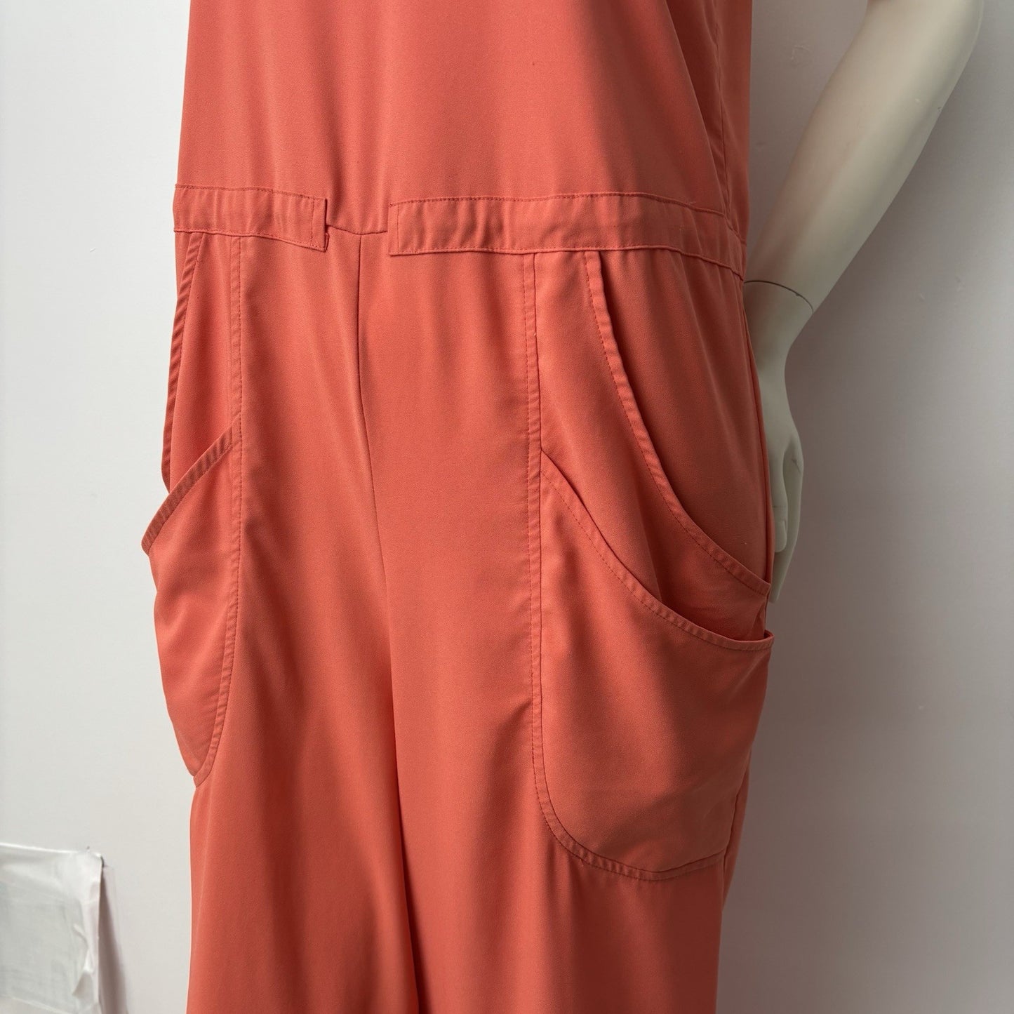Arahna Australia Wide Leg Jumpsuit Size 10 70’s Boho Minimalist Resort Style