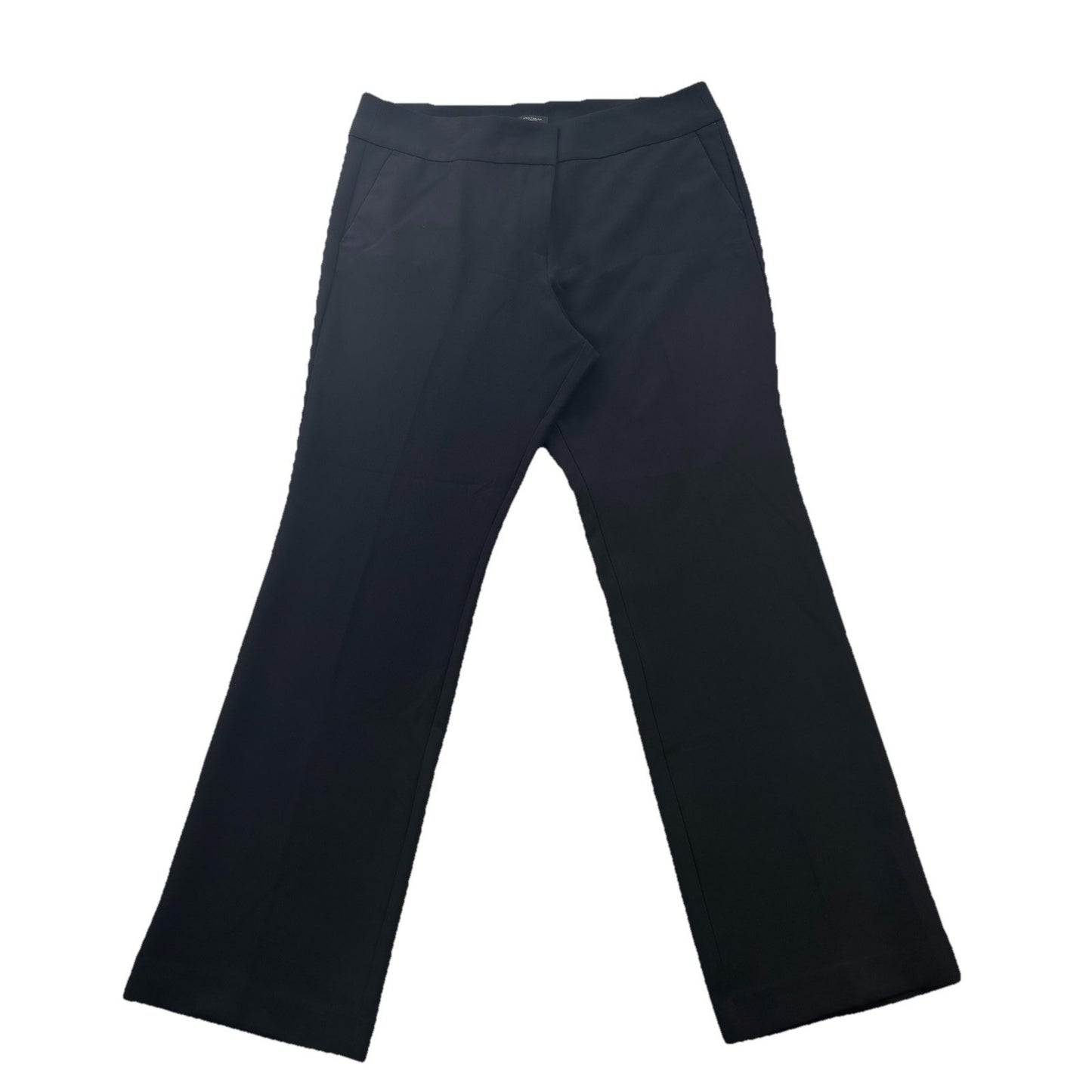 Ann Taylor The Straight Black Dress Pant Womens Sz 14 Basic Career Office Siren