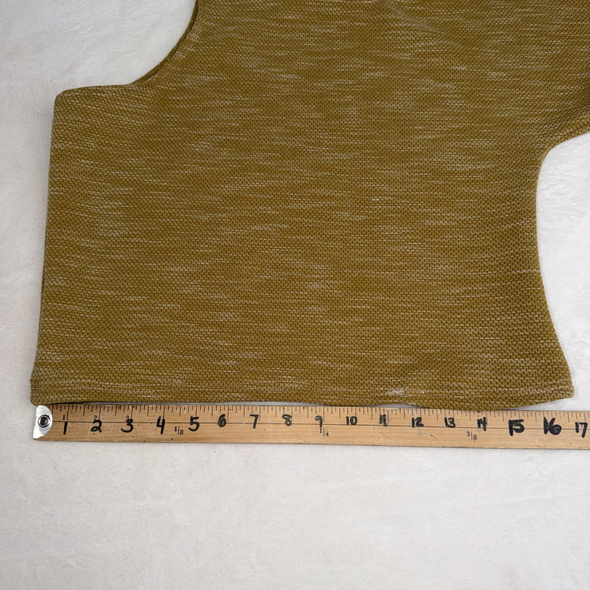 Burnt Orange Woman’s  Asymmetrical  Cold Shoulder Crop Top In Sz Medium Festival
