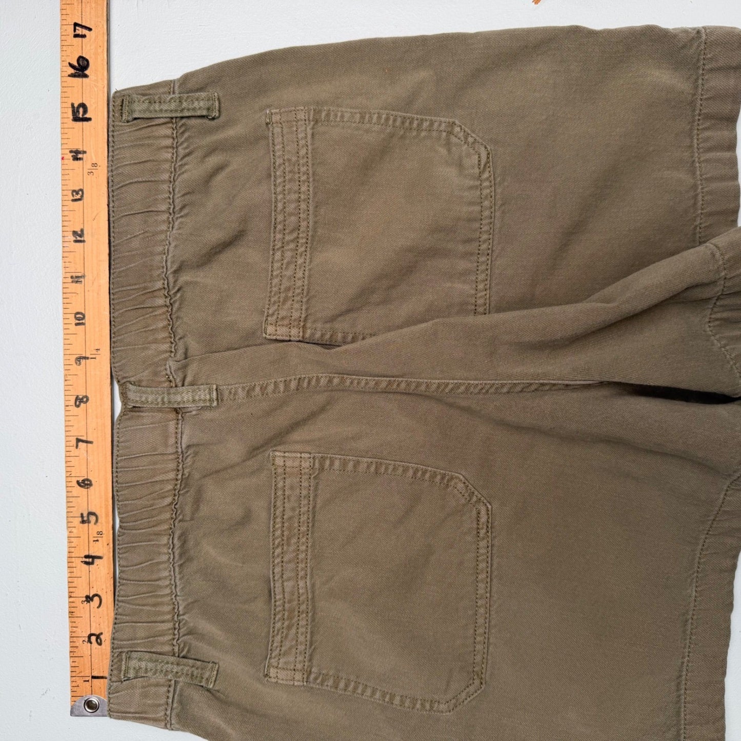 Joe Fresh Utility Shorts Olive Green Gorpcore Cargo Hiking women's Sz Medium