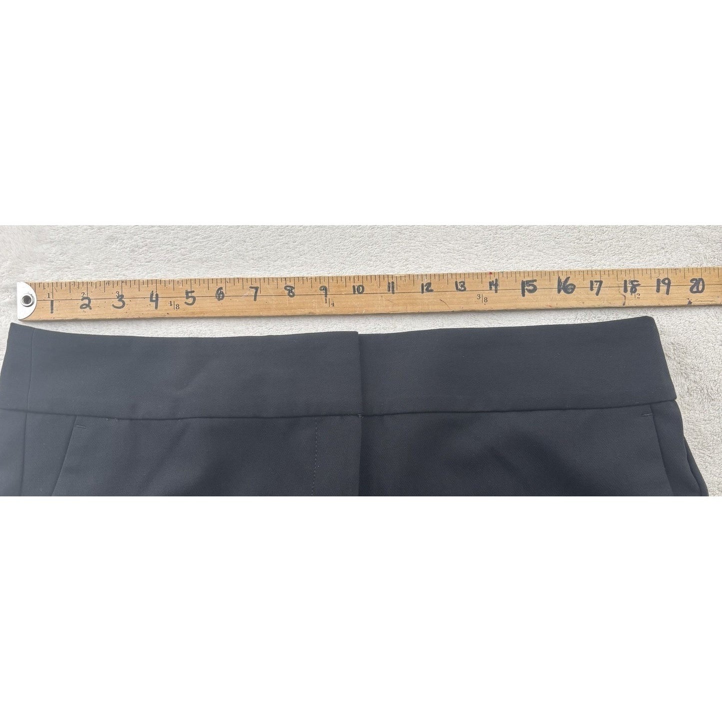 Ann Taylor The Straight Black Dress Pant Womens Sz 14 Basic Career Office Siren