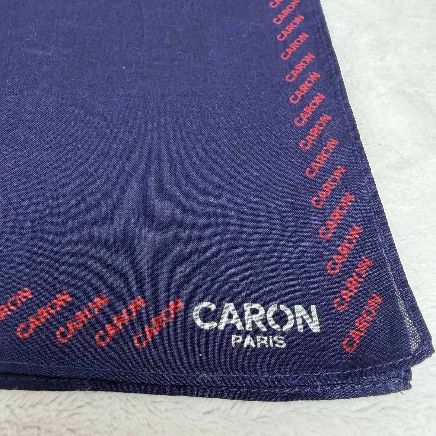 Designer Style Scarf Lot Caron Paris Geometric Polka Dot Non Silk Scarves Retro