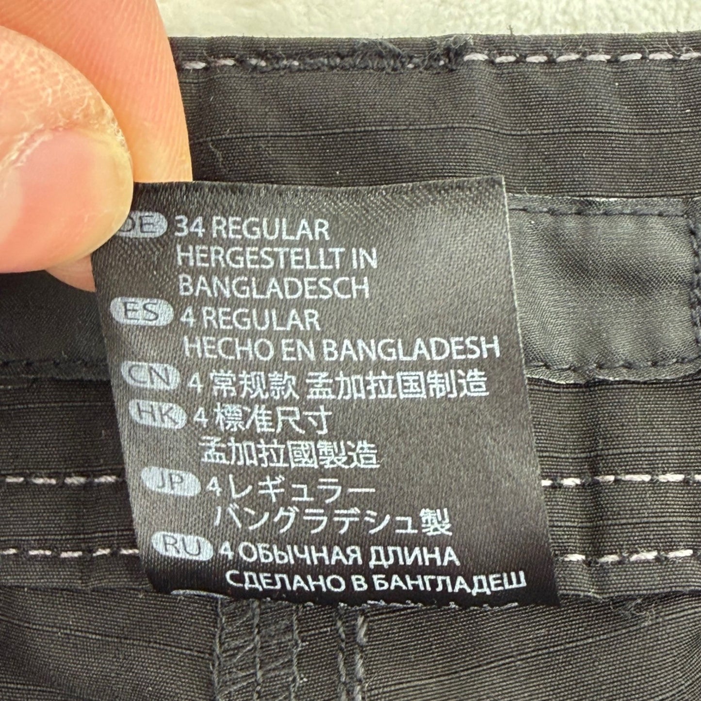 5.11 Tactical Ripstop Cargo Pants Womens 4 Regular Black Gorpcore Utility Work