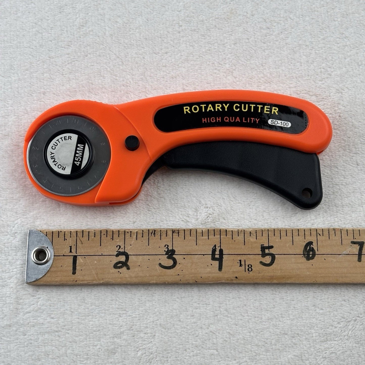Rotary Cutter 45mm Blade Sewing Vinyl Quilters Fabric Leather Cutting Tool Set