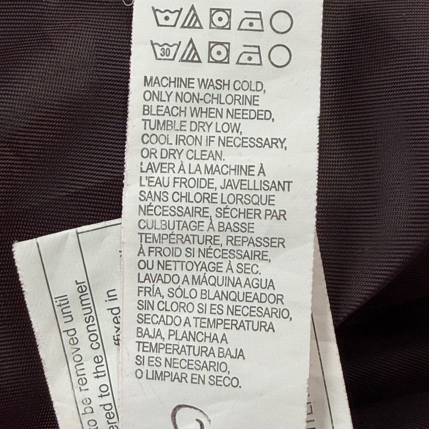 Lucky Brand Quilted Hooded Parka Jacket Burgundy Full Zip Pockets Womens Medium