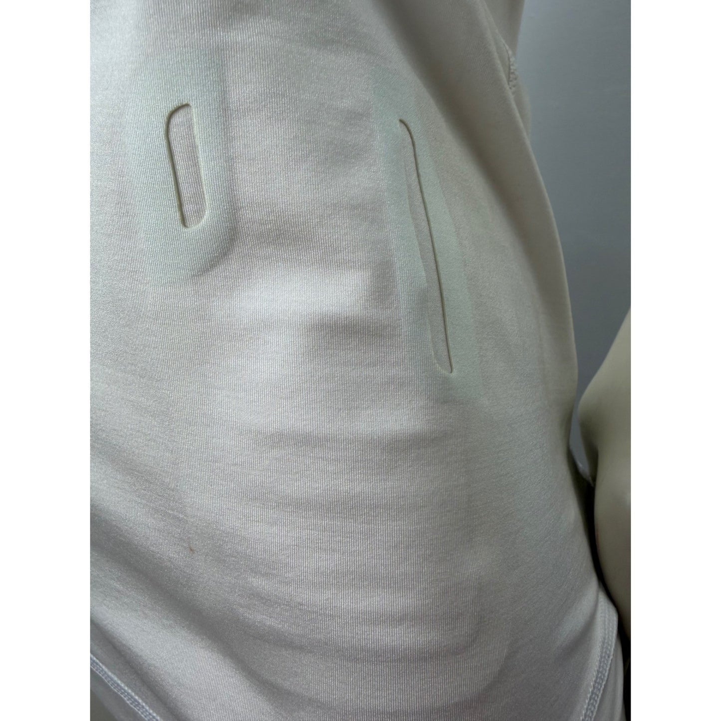 Adidas Techfit ClimaCool White Short Sleeve Training Top Keyhole Back Small