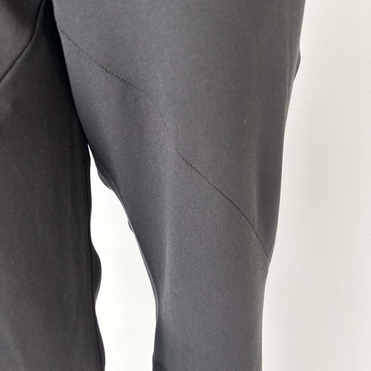 Kenneth Cole Reaction Black Capri Dress Pants Y2K Office Siren Quiet Luxury M