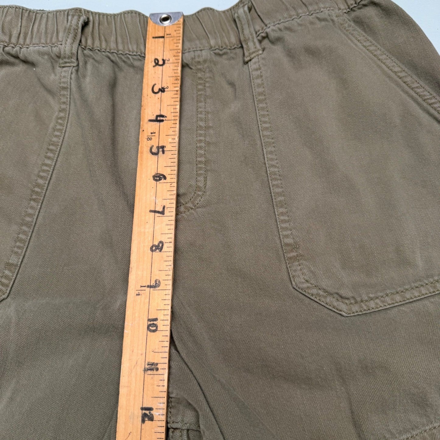 Joe Fresh Utility Shorts Olive Green Gorpcore Cargo Hiking women's Sz Medium