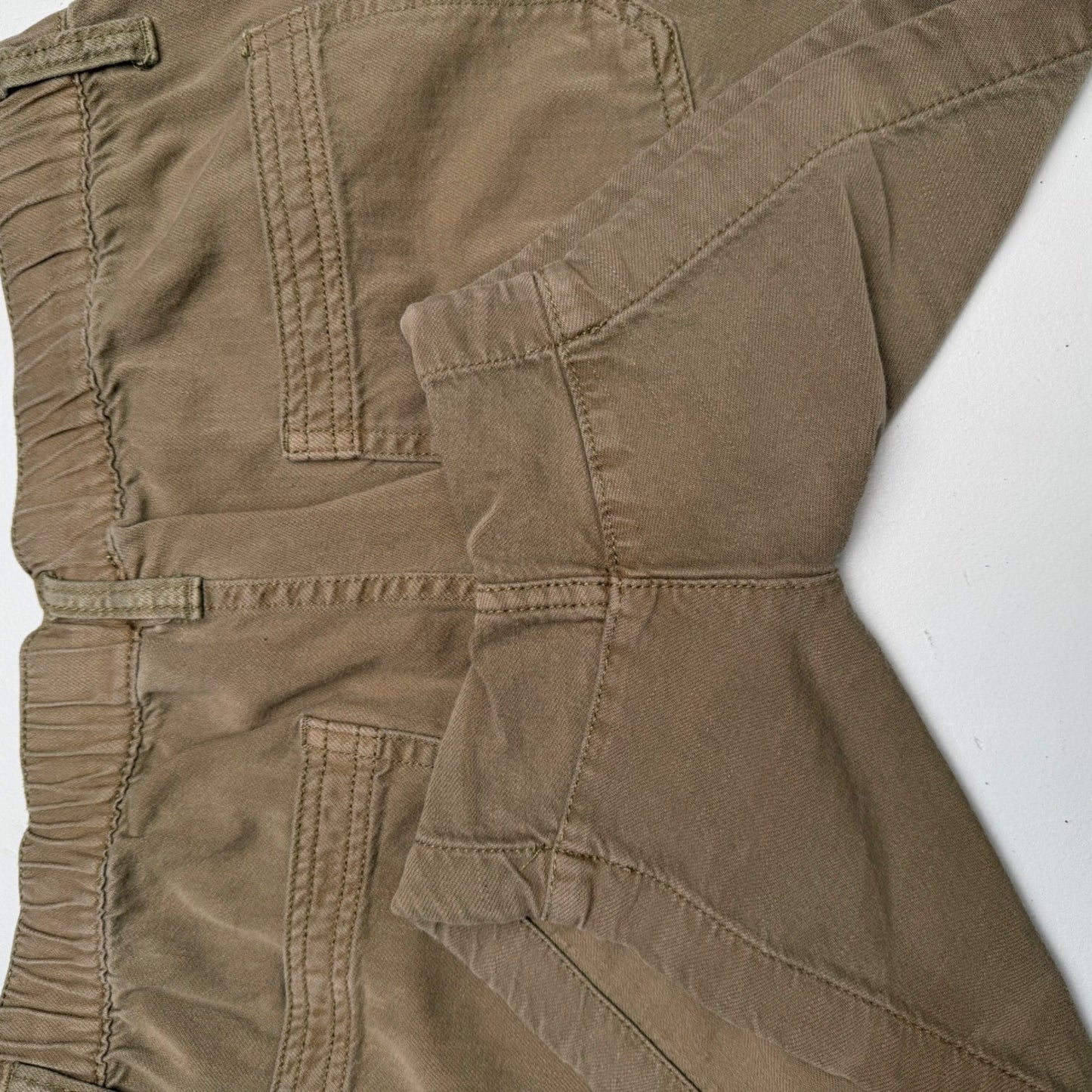 Joe Fresh Utility Shorts Olive Green Gorpcore Cargo Hiking women's Sz Medium