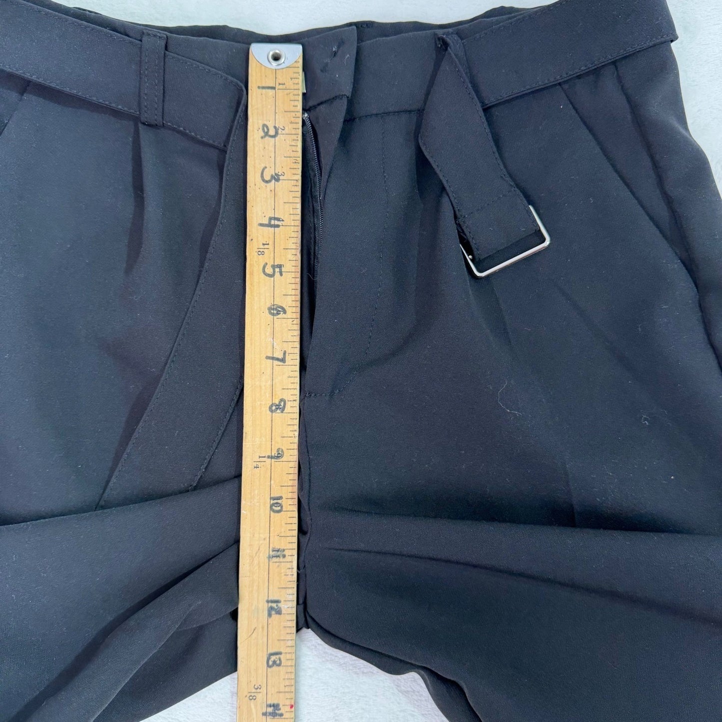 Streetwear Society Black Tailored Wide Leg Pants | Minimalist Office Siren XS