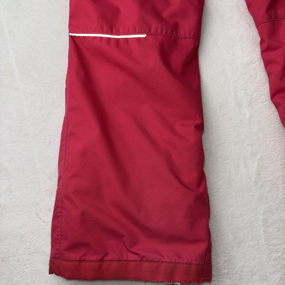 Columbia Girls Pink Size Medium Bin Ski Suit Suspenders Very Worn But No Holes